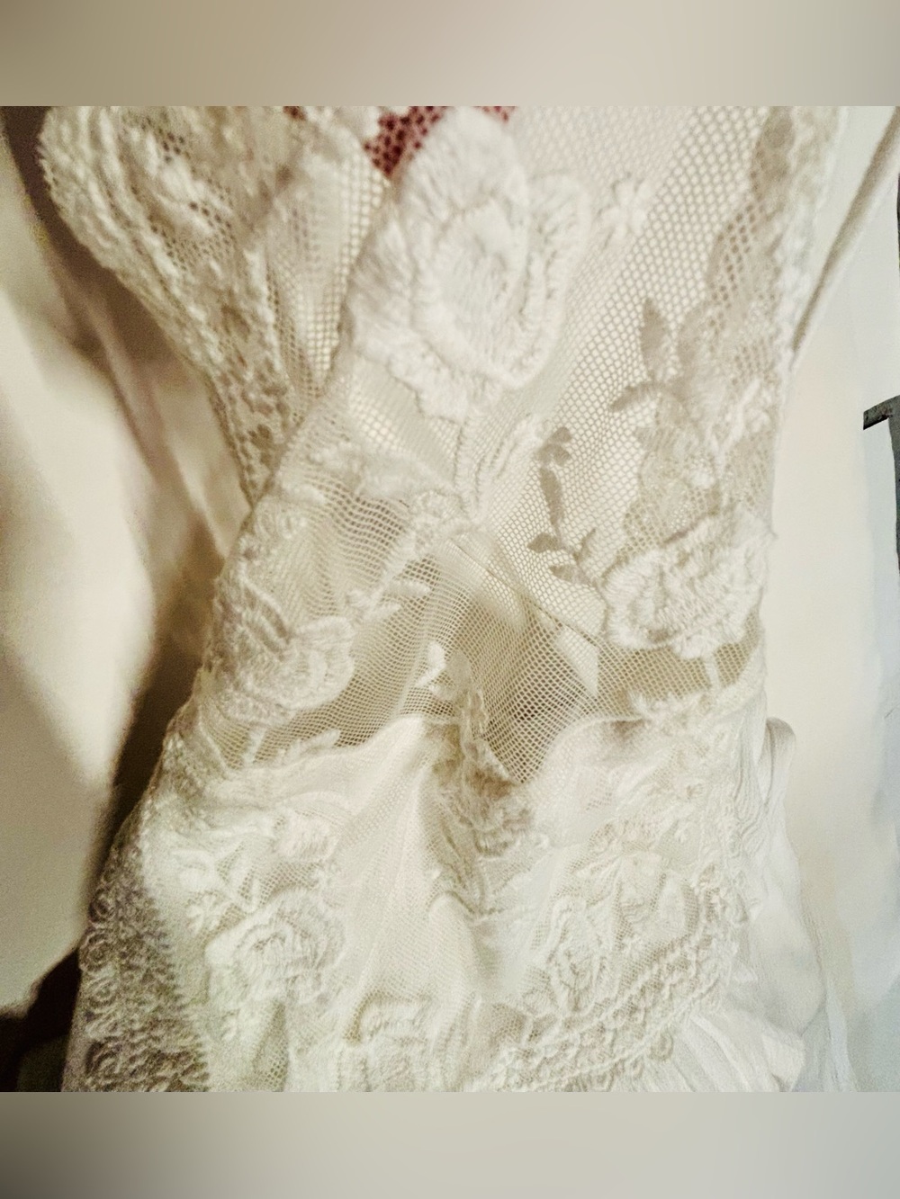 Abercrombie & Fitch White Embroidered Halter Maxi Dress XS/S - Picture 2 of 16